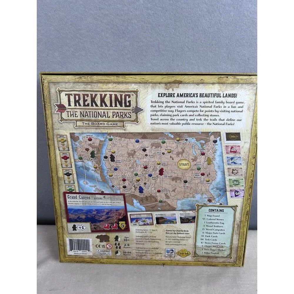 Trekking The National Parks Second Edition - 100% Complete - Underdog Games
